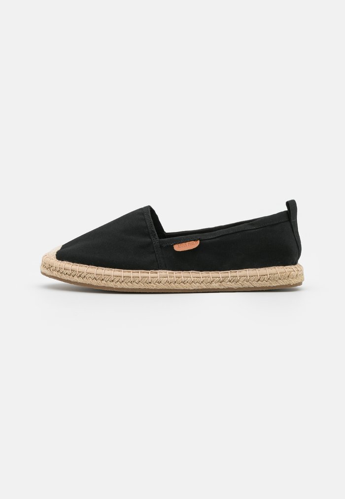 Chaussure Basse Anna Field Espadrillas Plates Slip on Noir Femme | JFR-3637963